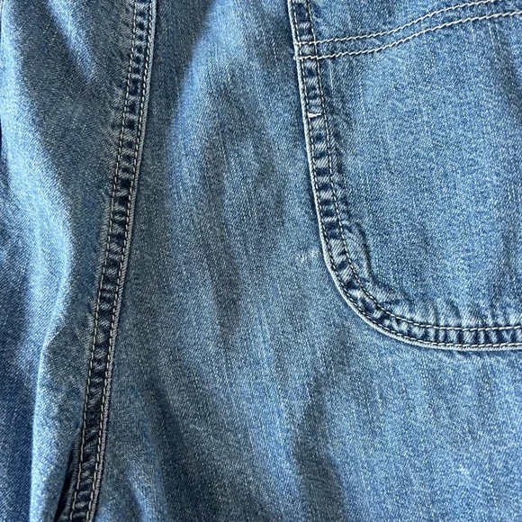 Calvin Klein Jeans Blue Denim Overalls Vintage - Picture 6 of 9